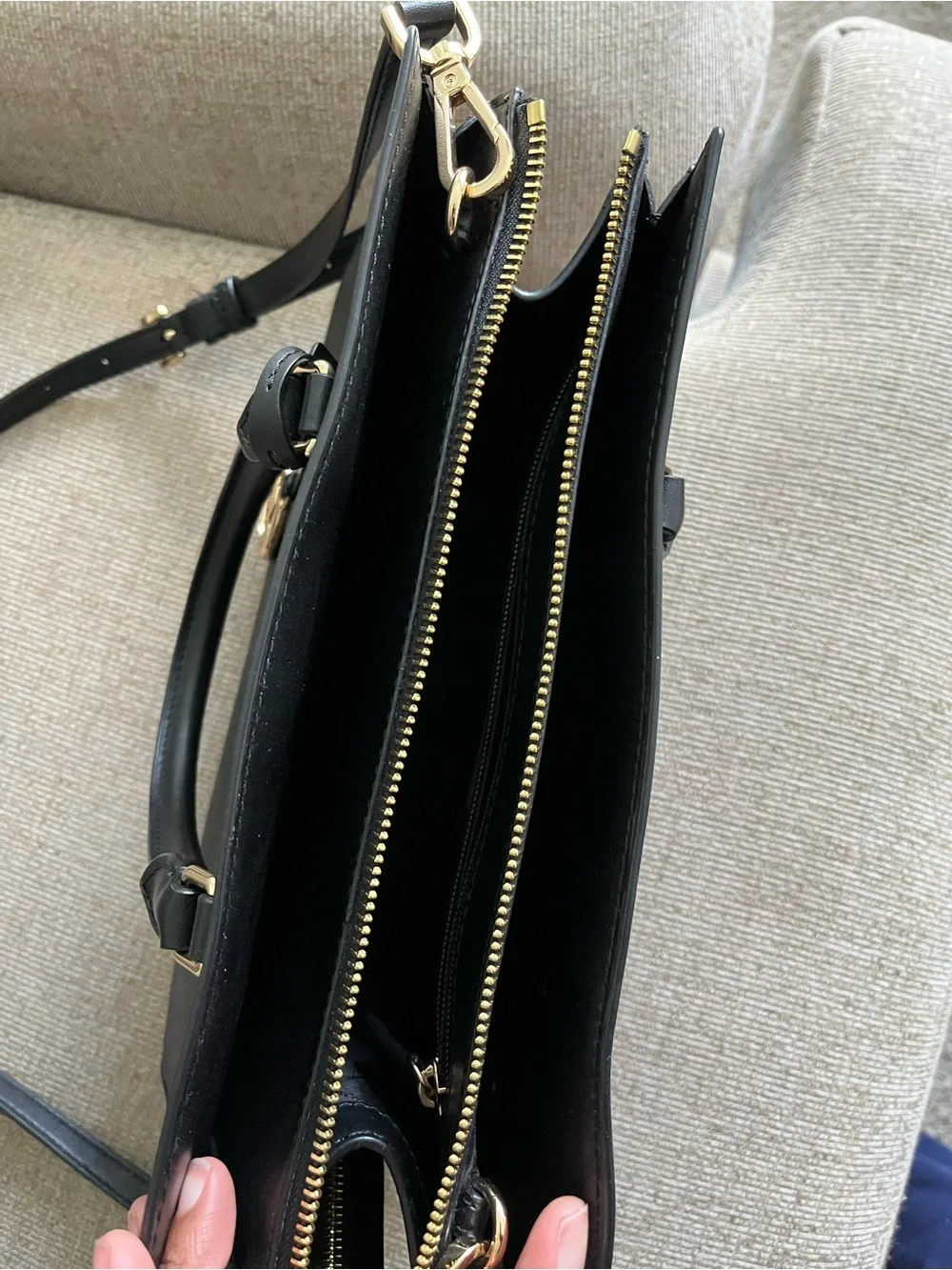 Michael Kors structured black